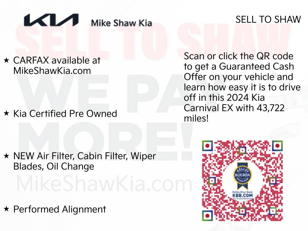 Used 2024 Kia Carnival EX FWD image 14
