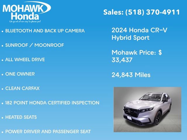 Certified 2024 Honda CR-V Sport image 8