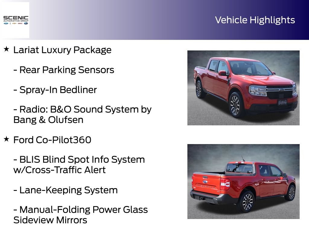 Used 2022 Ford Maverick Lariat w/ Lariat Luxury Package AWD/4WD image 15