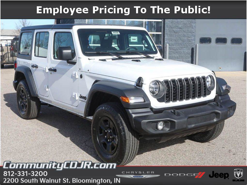 New 2026 Jeep Wrangler Unlimited Sport