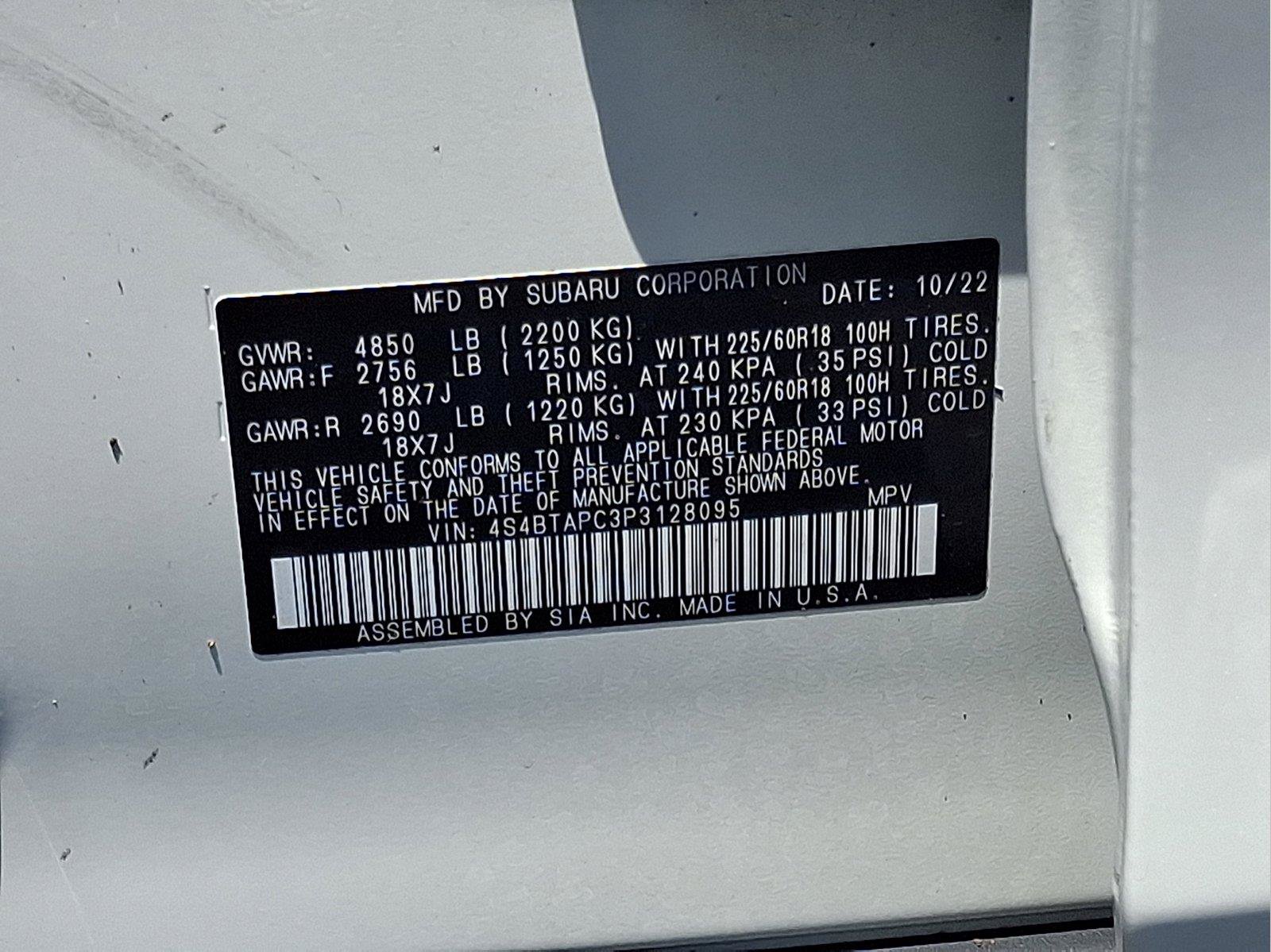 Used 2023 Subaru Outback Touring AWD/4WD image 24