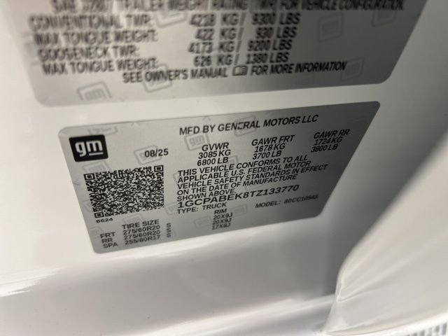 New 2026 Chevrolet Silverado 1500 Custom image 13