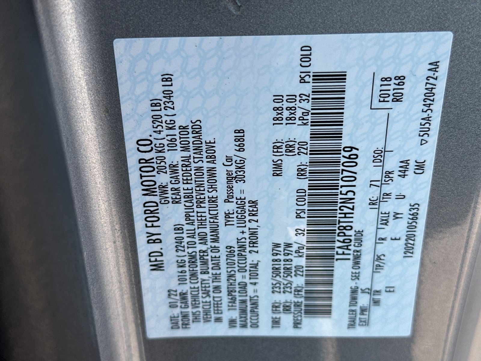 Certified 2022 Ford Mustang Premium image 28