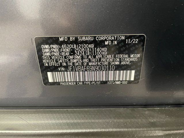 Used 2022 Subaru WRX Premium image 26