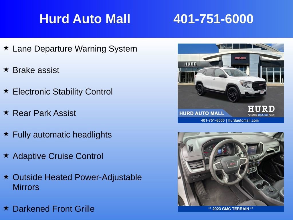 Certified 2023 GMC Terrain SLE w/ Driver Convenience Package image 36