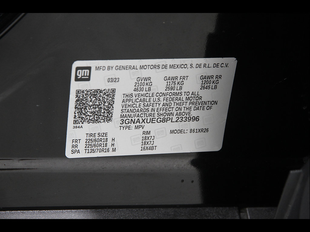 Certified 2023 Chevrolet Equinox LT AWD/4WD image 24