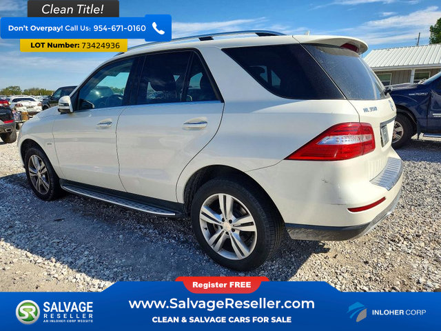 Used 2012 Mercedes-Benz ML 350 BlueTEC 4MATIC image 3
