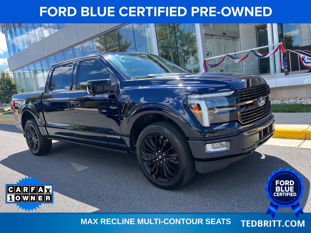 Certified 2024 Ford F150 Platinum w/ Equipment Group 702A High