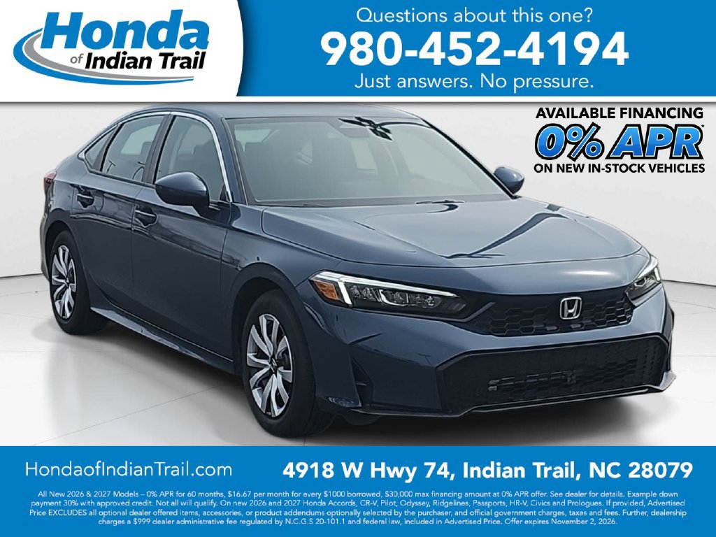 Used 2026 Honda Civic LX 360° Tour