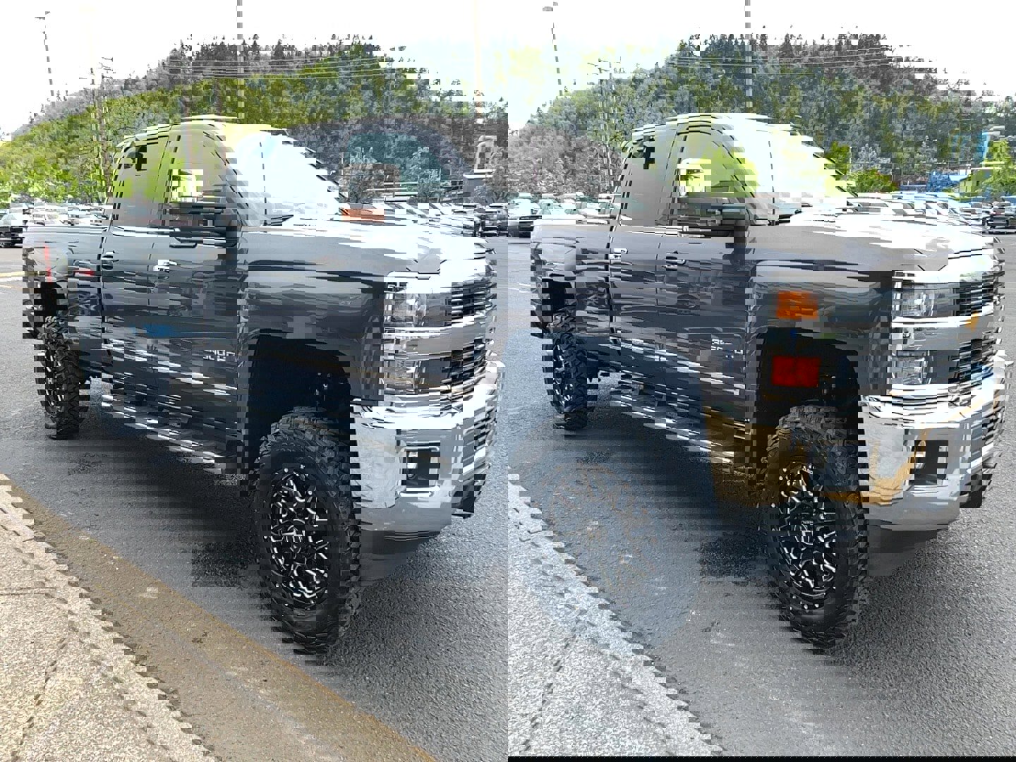 Used 2015 Chevrolet Silverado 3500 LTZ w/ Duramax Plus Package AWD/4WD image 3