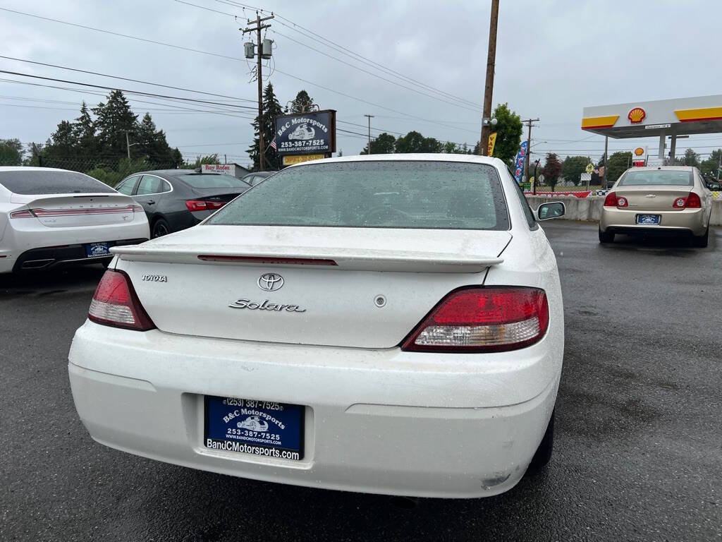 Used 2000 Toyota Solara SE FWD image 13