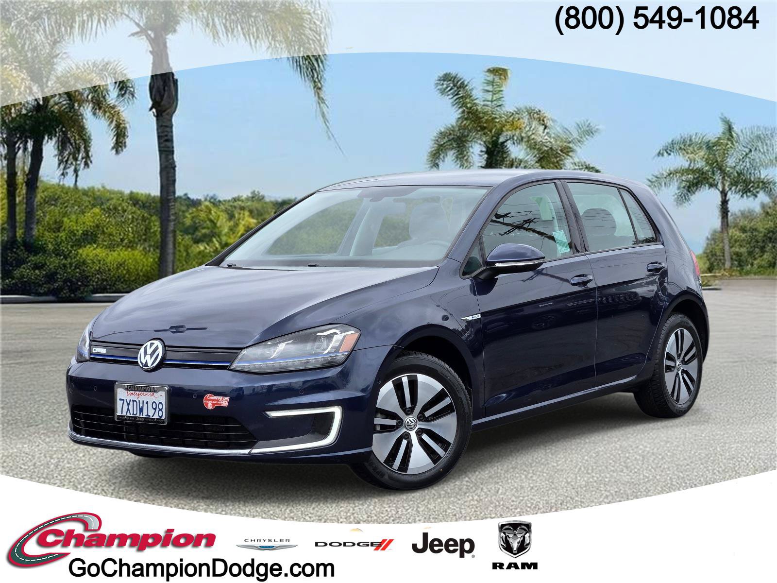 Used 2016 Volkswagen e-Golf SEL Premium w/ Driver Assistance Package