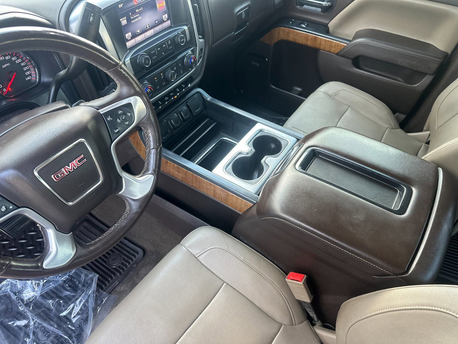 Used 2015 GMC Sierra 1500 SLT w/ SLT Crew Cab Value Package AWD/4WD image 10