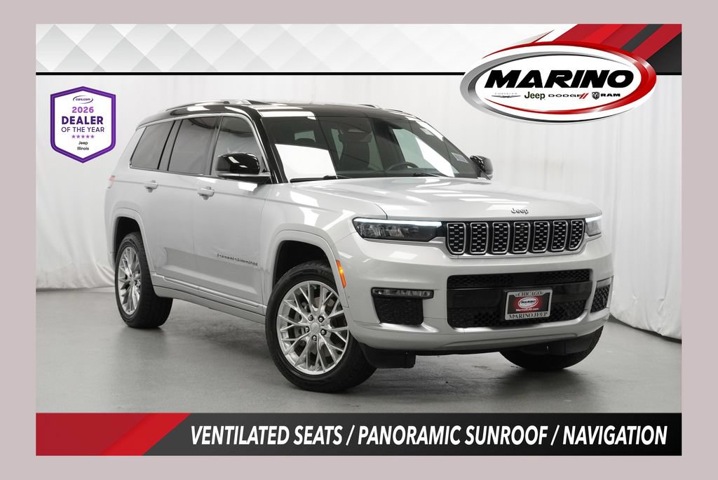 Certified 2021 Jeep Grand Cherokee L Summit w/ Luxury Tech Group V AWD/4WD image 1