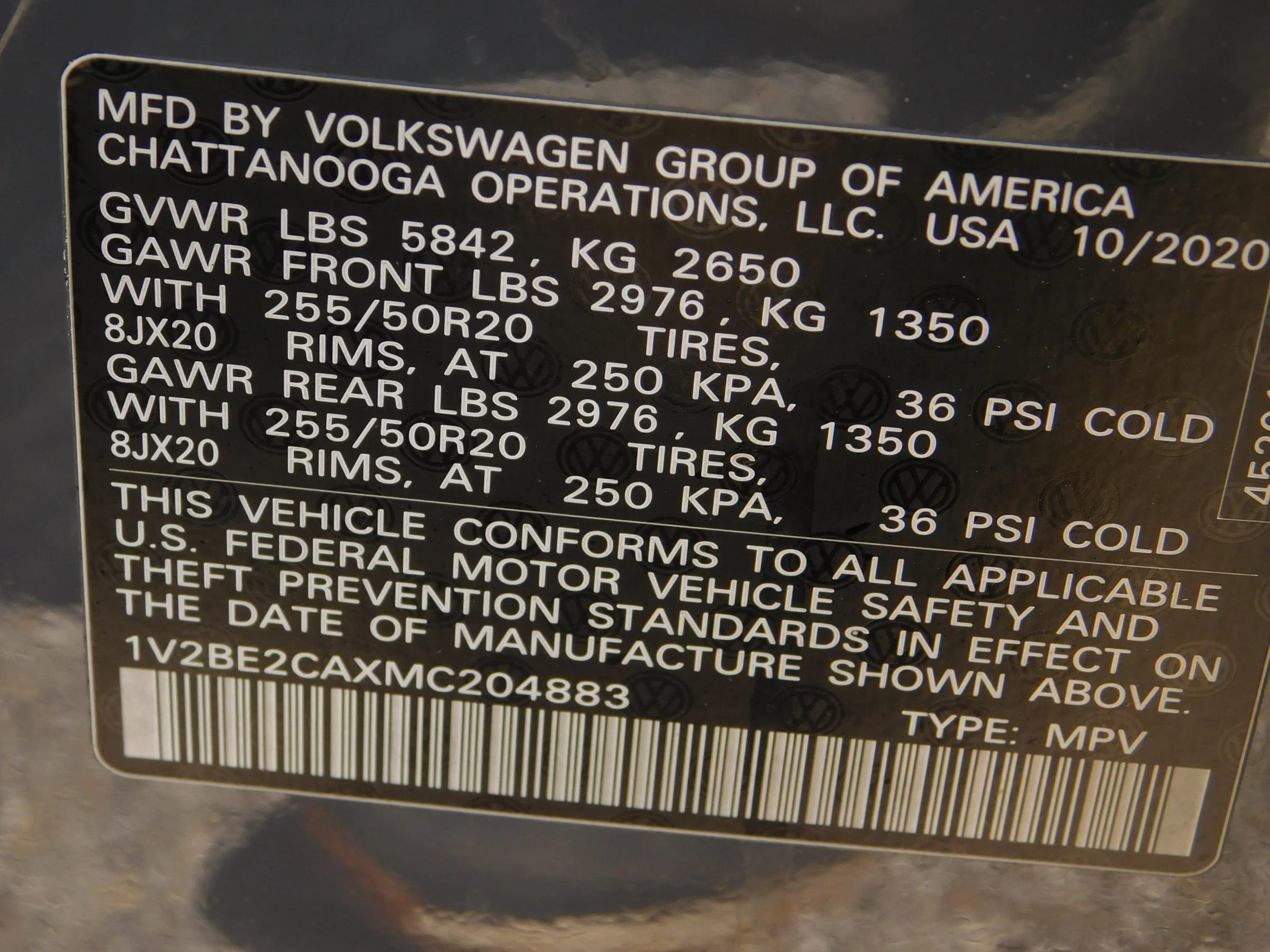 Used 2021 Volkswagen Atlas Cross Sport SEL AWD/4WD image 27
