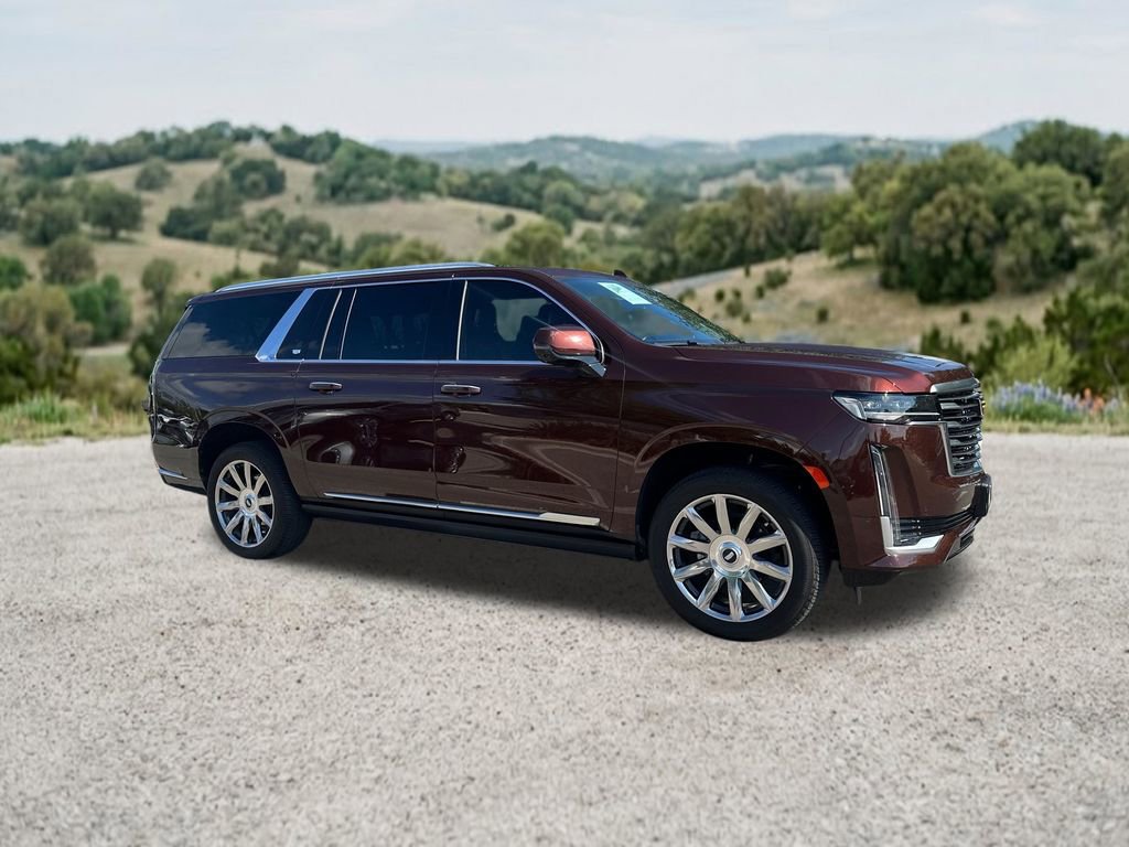 Used 2023 Cadillac Escalade ESV Premium Luxury Platinum w/ Heavy-Duty Trailer Package AWD/4WD image 12