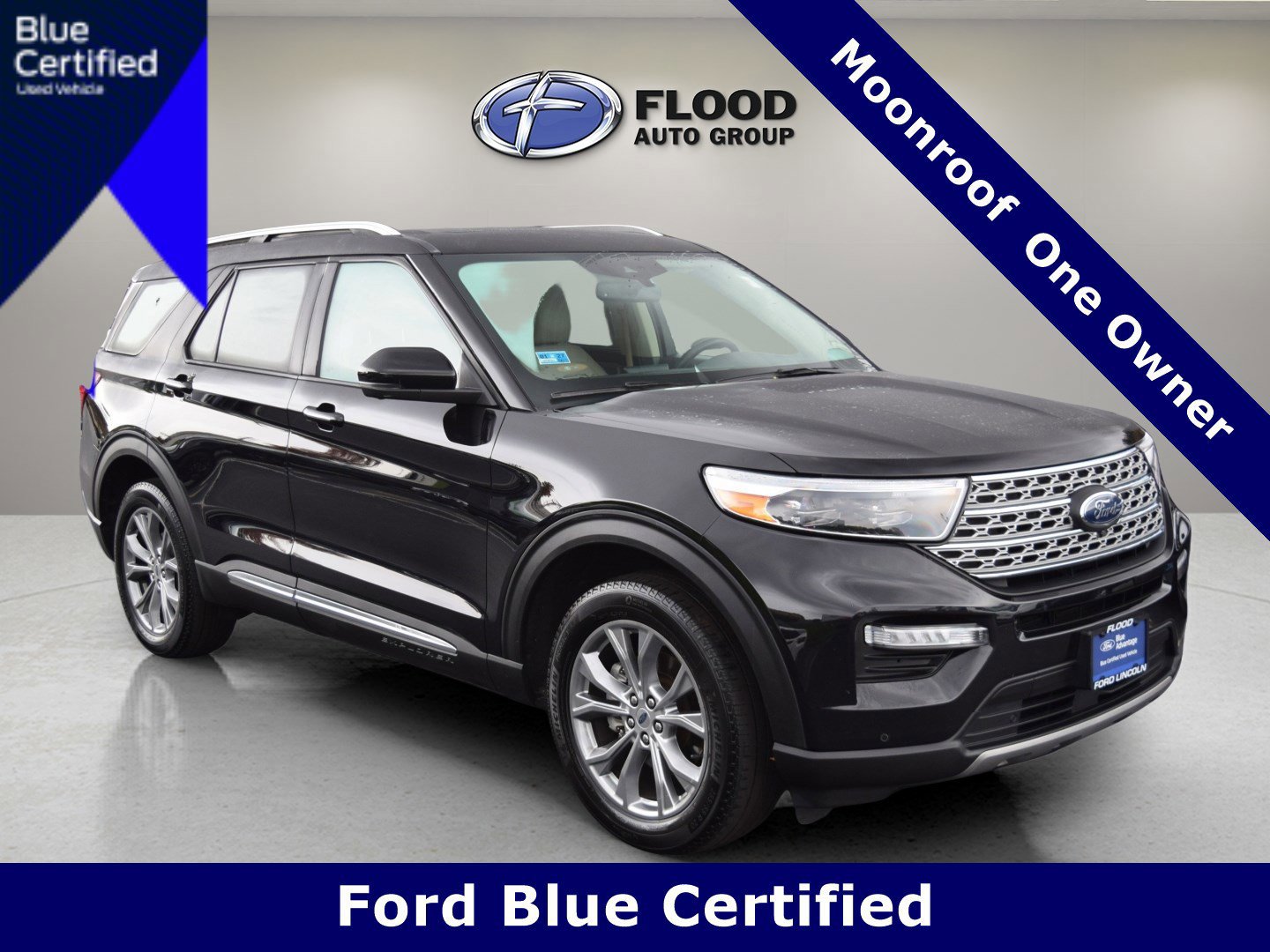 Certified 2022 Ford Explorer Limited w/ Equipment Group 301A image 1