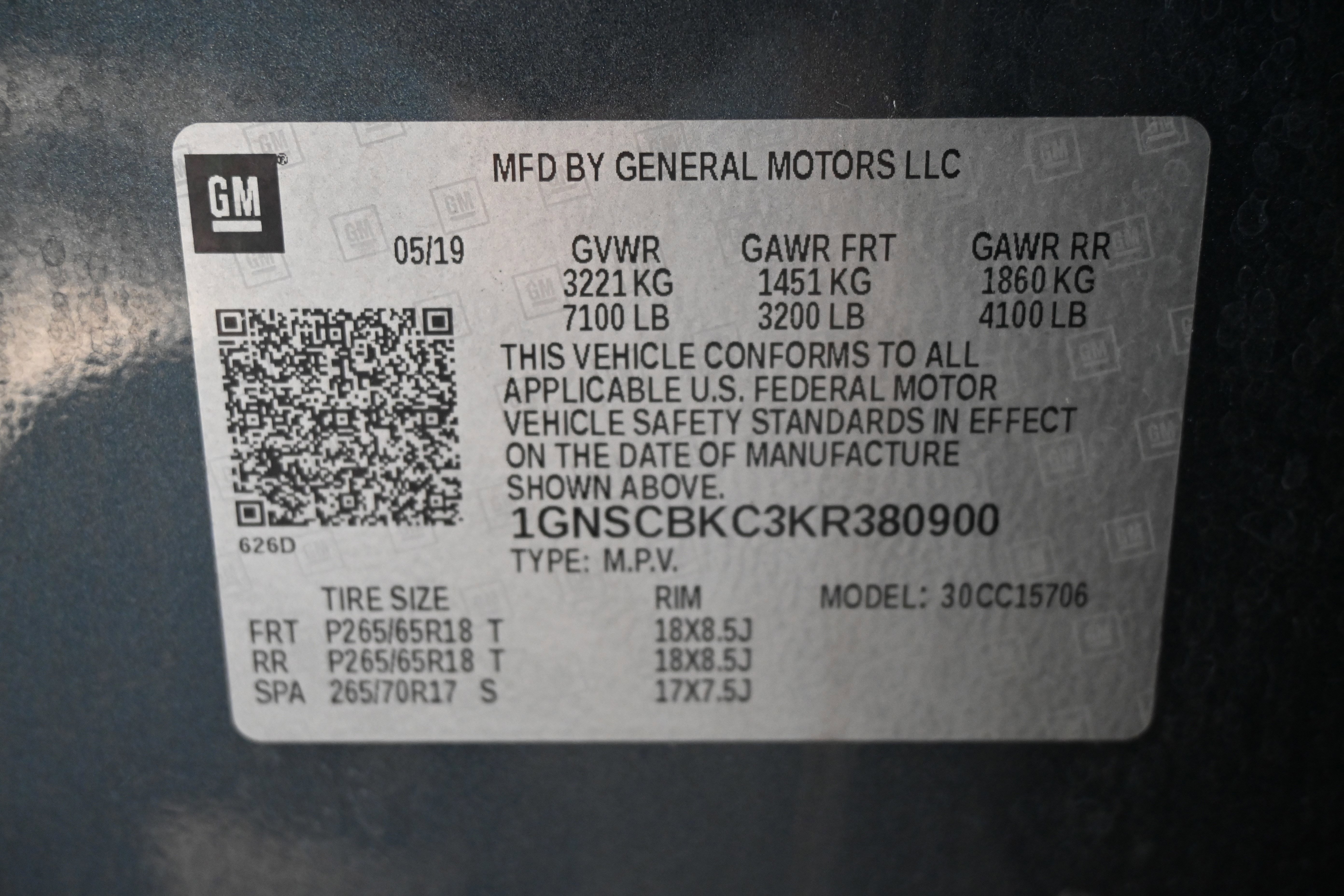 Used 2019 Chevrolet Tahoe LT RWD image 18