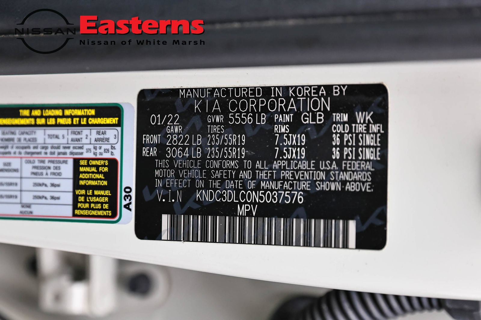 Used 2022 Kia EV6 Wind w/ Wind Technology Package AWD/4WD image 31