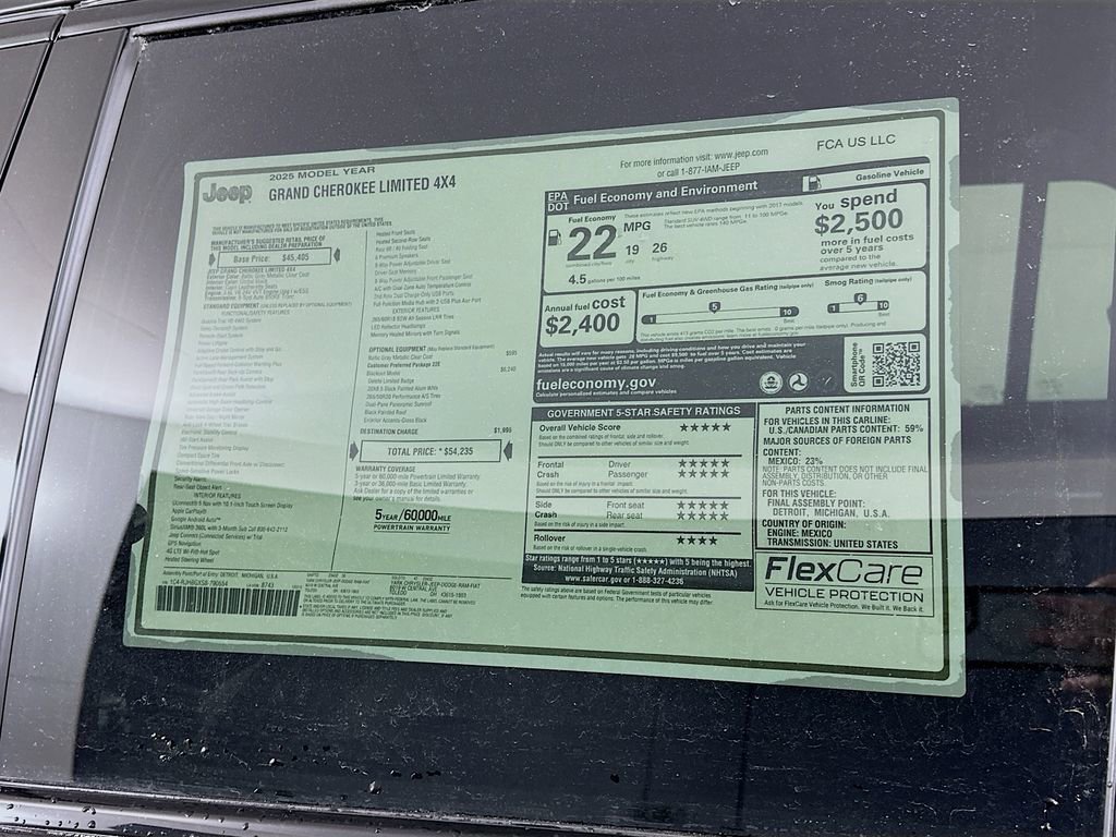 New 2025 Jeep Grand Cherokee Limited image 10