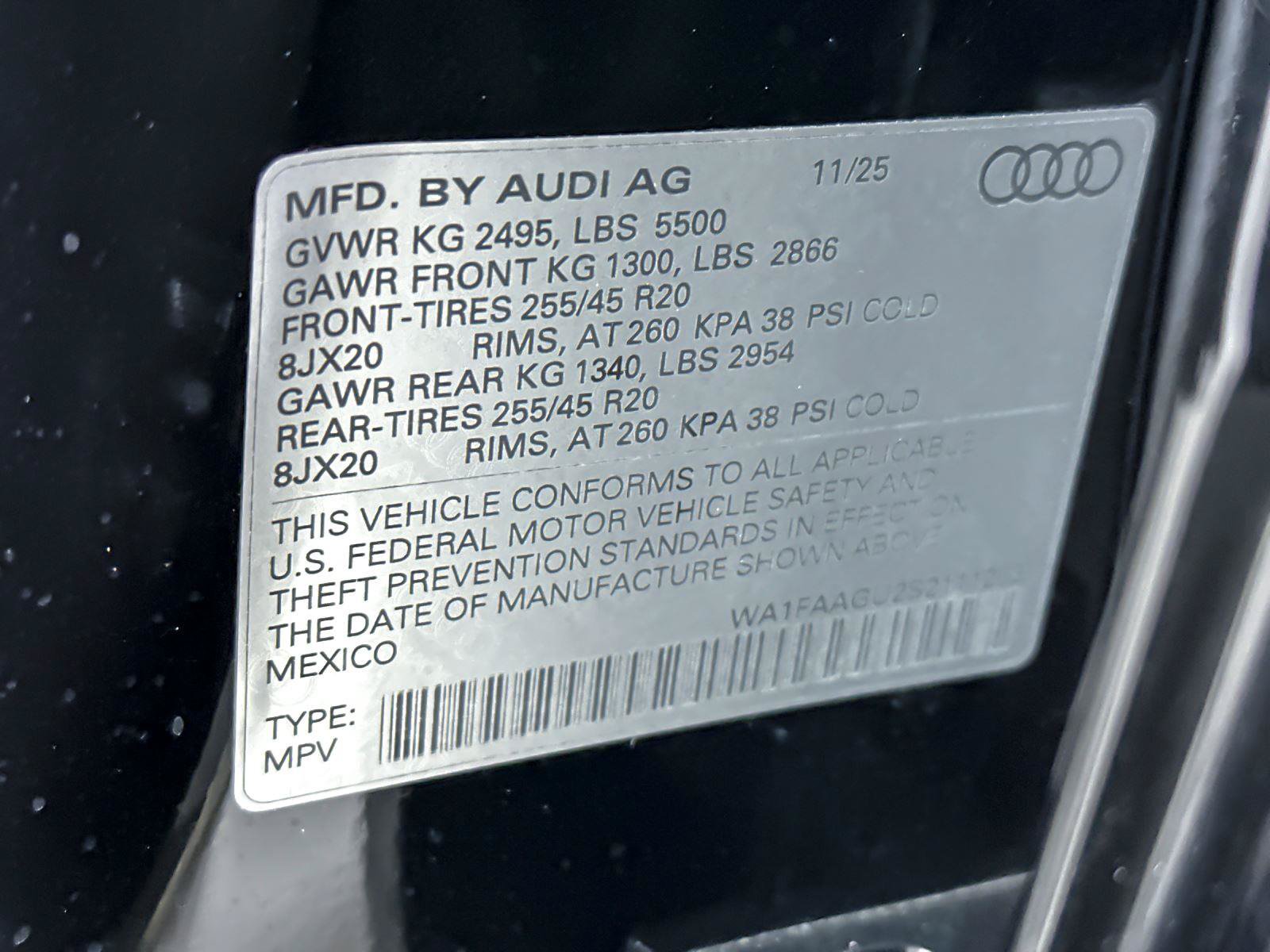 Used 2025 Audi Q5 Prestige w/ 20" Wheel Package AWD/4WD image 29