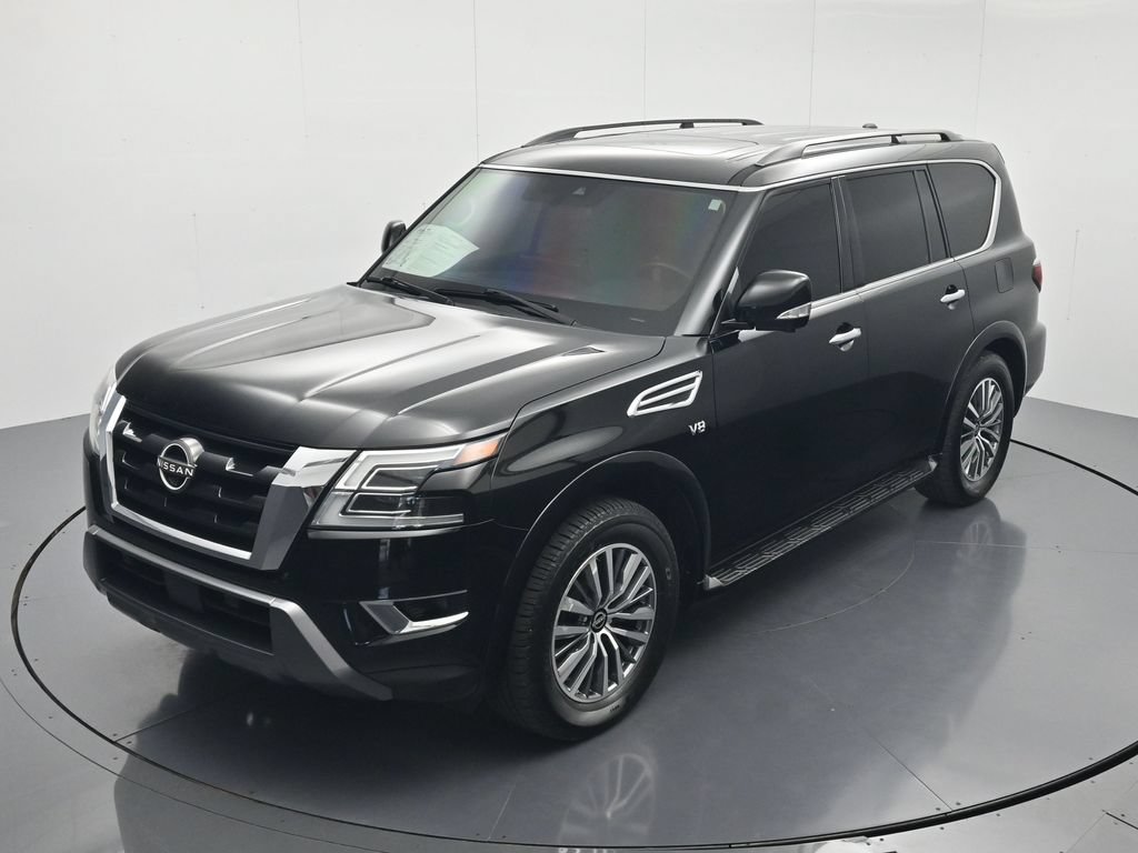 Used 2021 Nissan Armada SL w/ Captain's Chairs Package AWD/4WD image 31