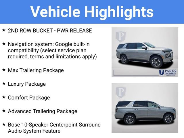 New 2026 Chevrolet Tahoe LT w/ Comfort Package AWD/4WD image 4