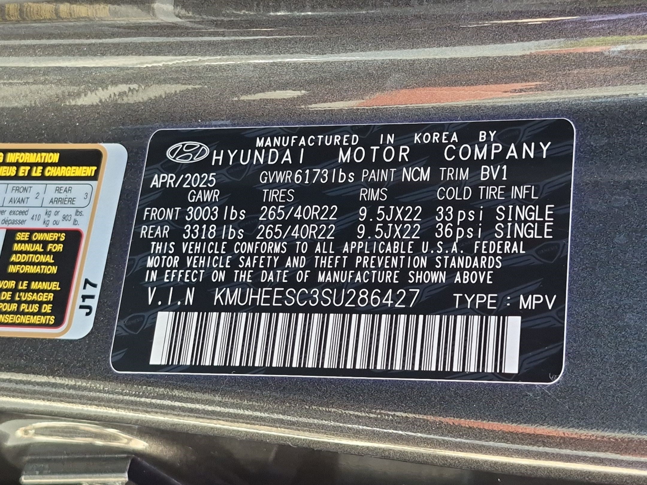 Used 2025 Genesis GV80 3.5T Prestige AWD/4WD image 34