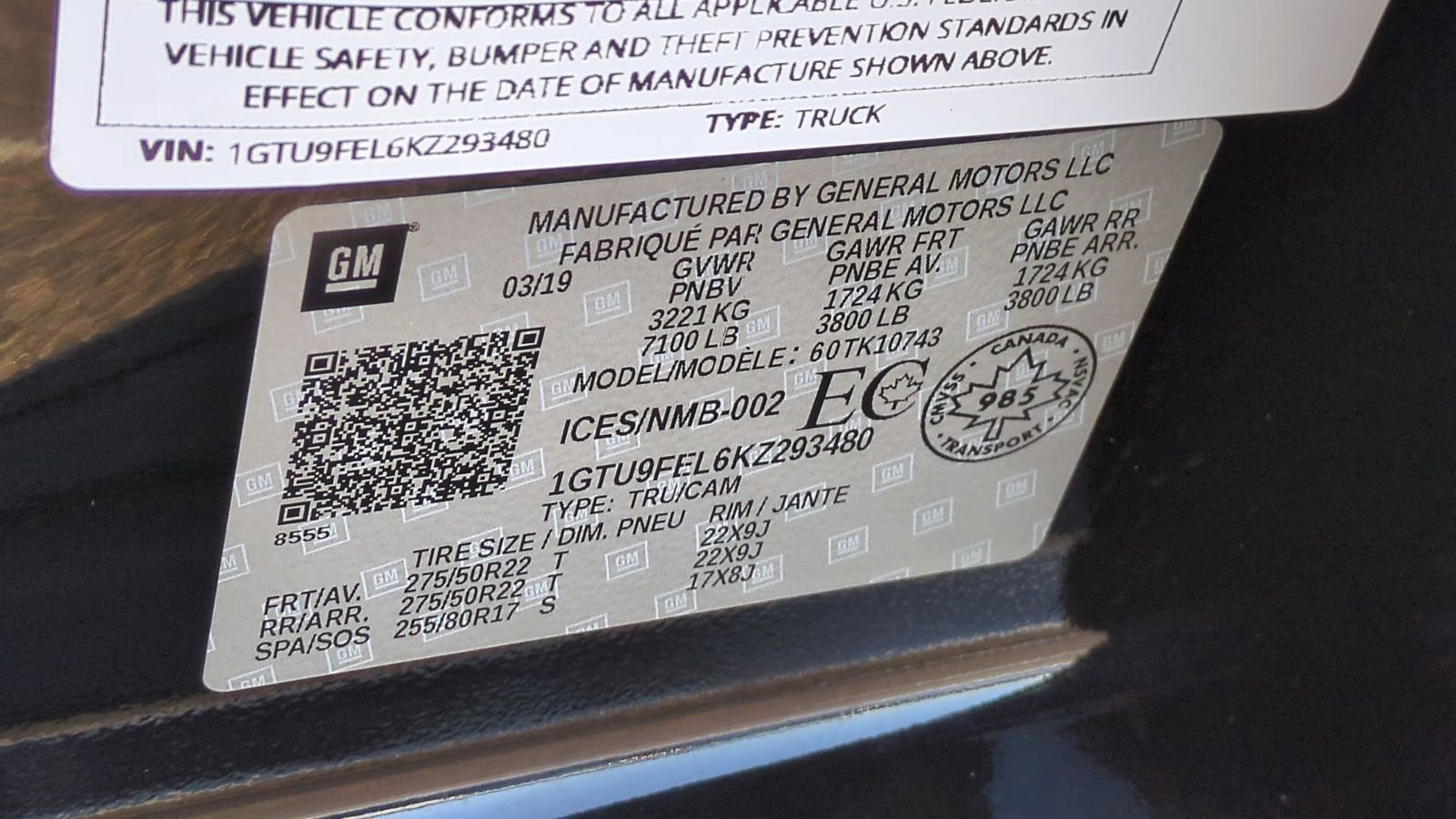 Used 2019 GMC Sierra 1500 Denali image 38