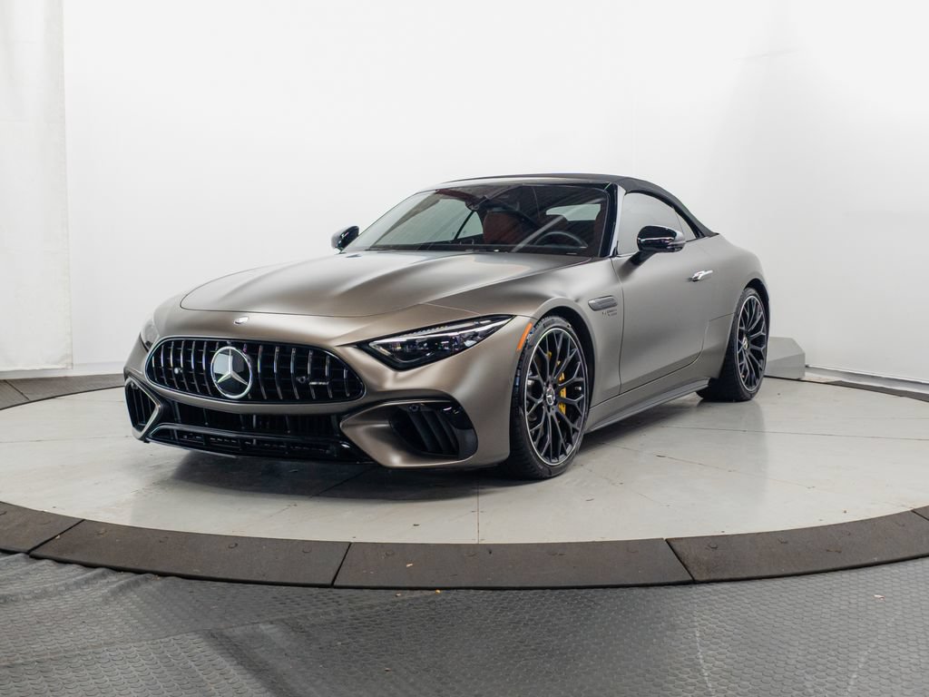 Used 2022 Mercedes-Benz SL 55 AMG 4MATIC w/ Driver Assistance Package video 3