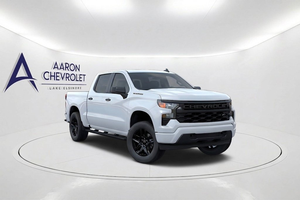 New 2026 Chevrolet Silverado 1500 Custom w/ LPO, Dark Essentials Package RWD image 8