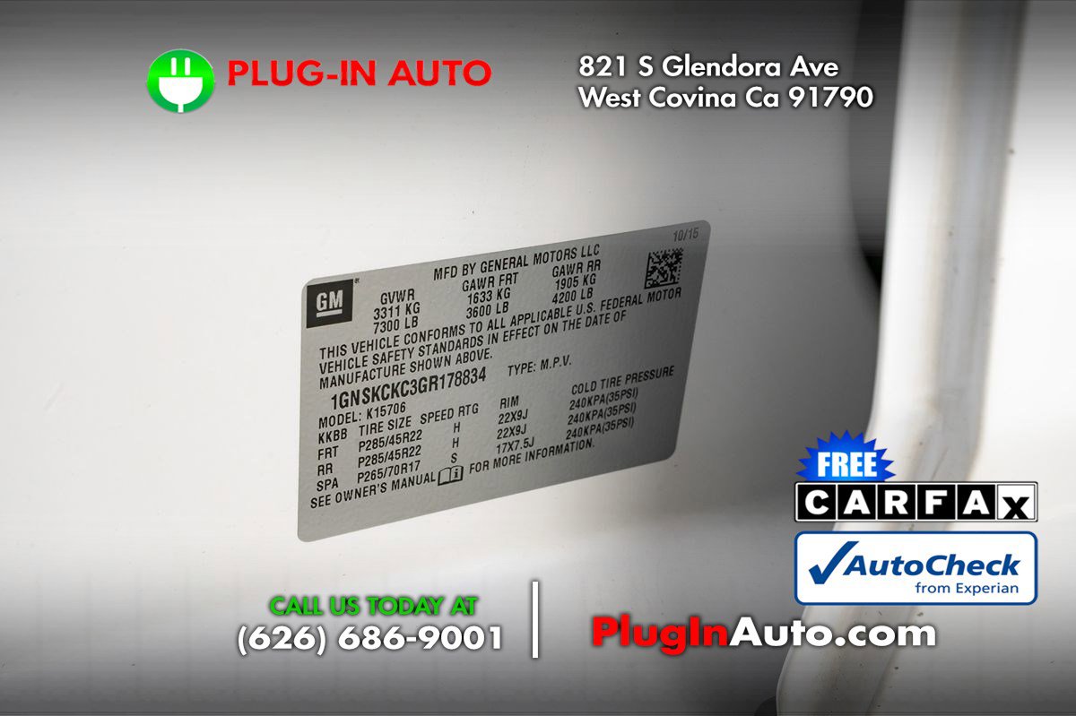 Used 2016 Chevrolet Tahoe LTZ AWD/4WD image 10
