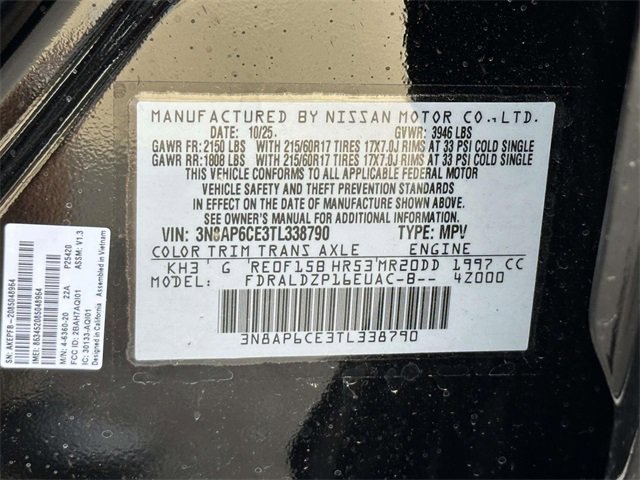 New 2026 Nissan Kicks SV w/ SV Premium Package image 25