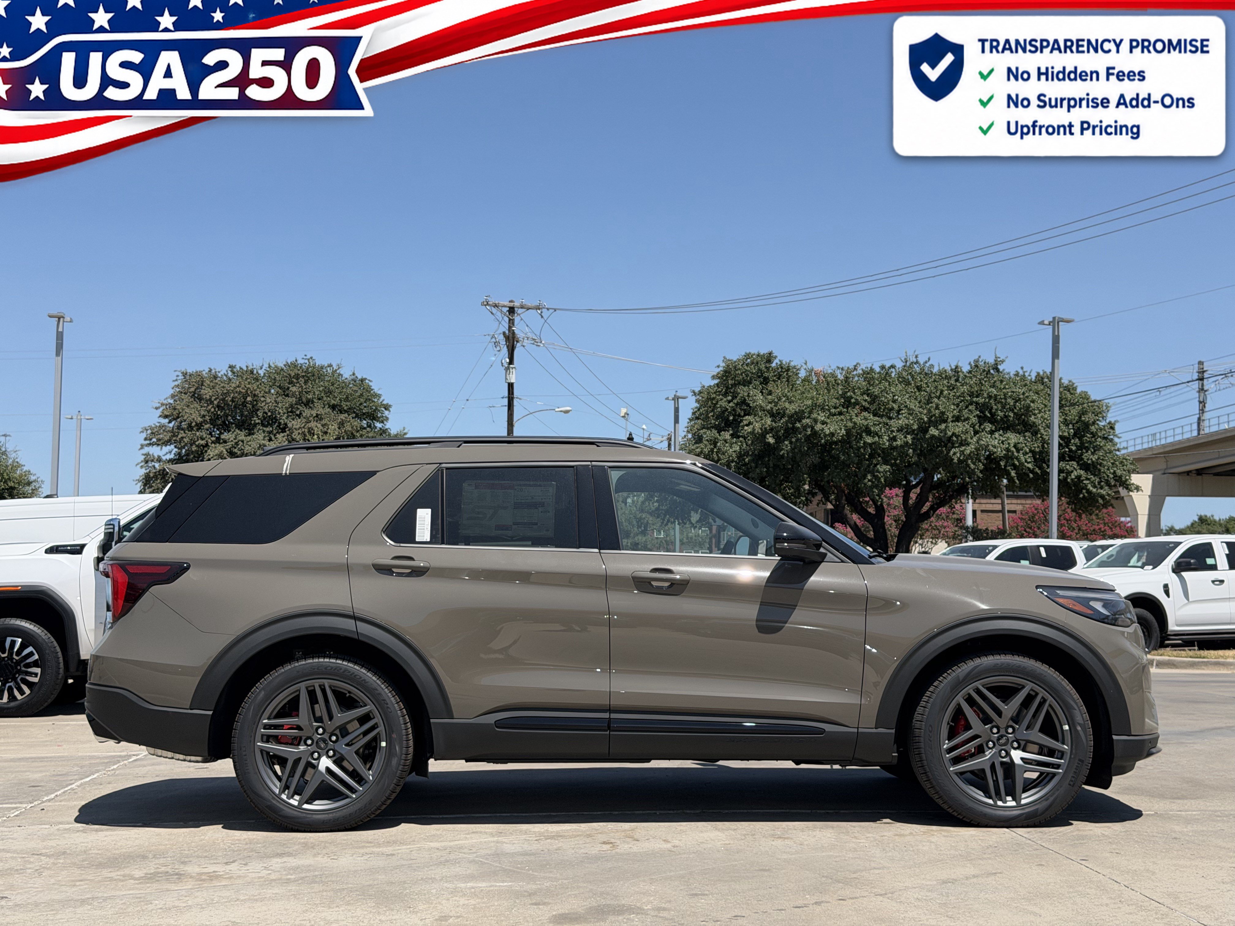 New 2026 Ford Explorer ST w/ Sun And Sound Package AWD/4WD image 3