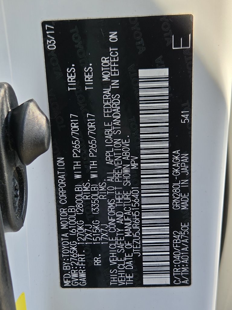 Used 2017 Toyota 4Runner SR5 RWD image 30