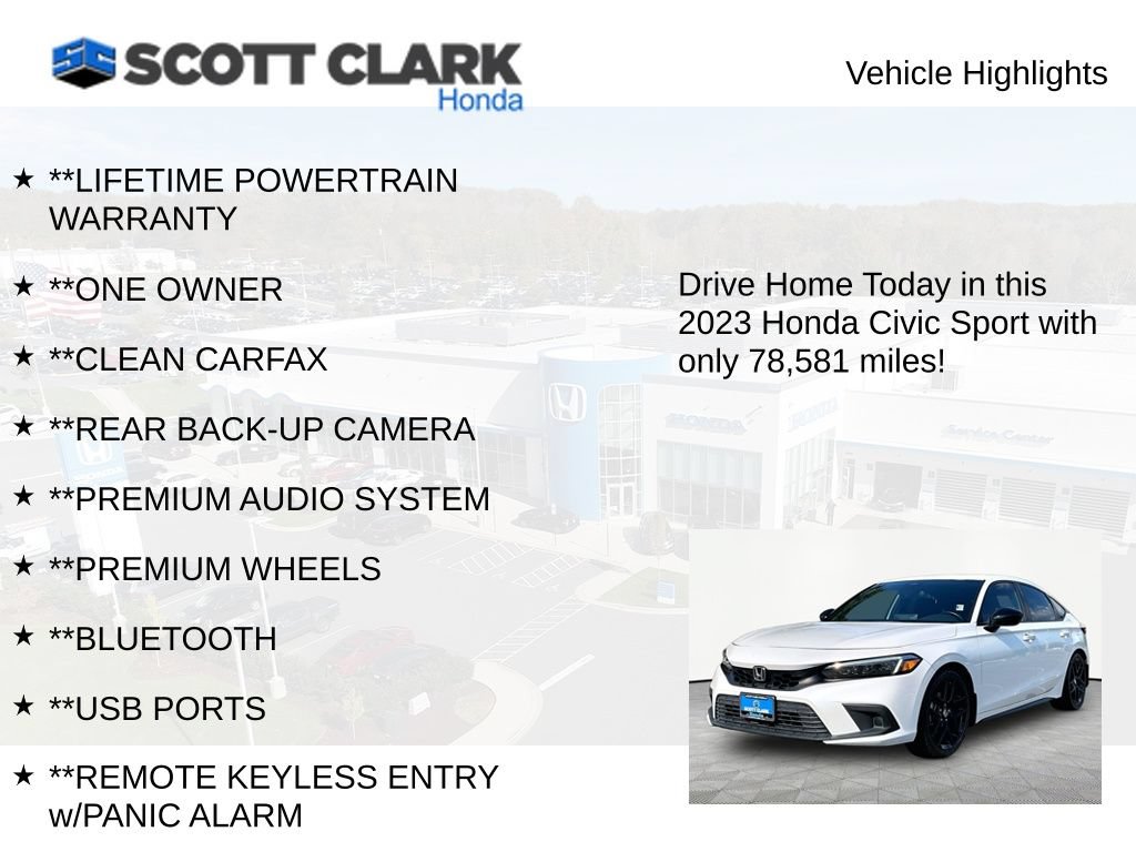 Used 2023 Honda Civic Sport image 11
