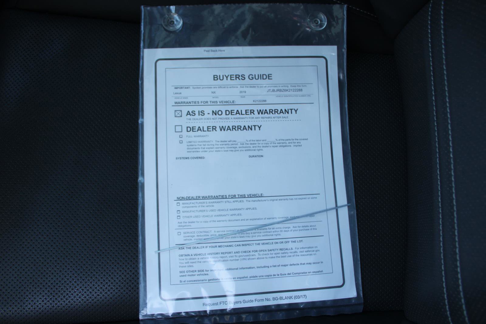 Used 2019 Lexus NX 300h AWD w/ Comfort Package image 45