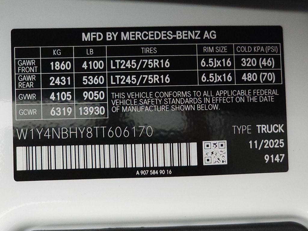 Used 2026 Mercedes-Benz Sprinter 2500 image 30