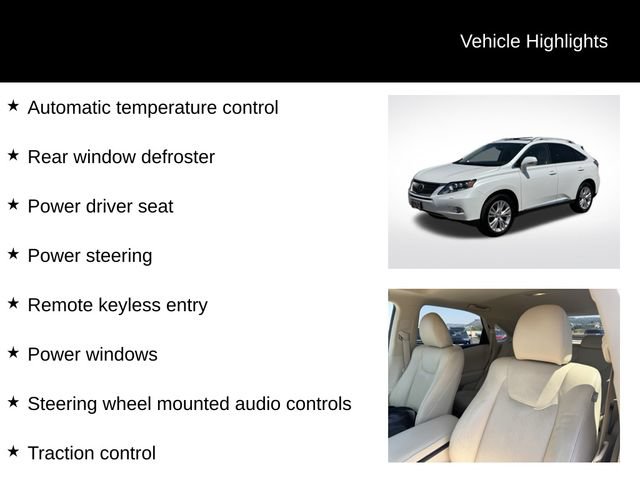 Used 2010 Lexus RX 450h AWD image 14