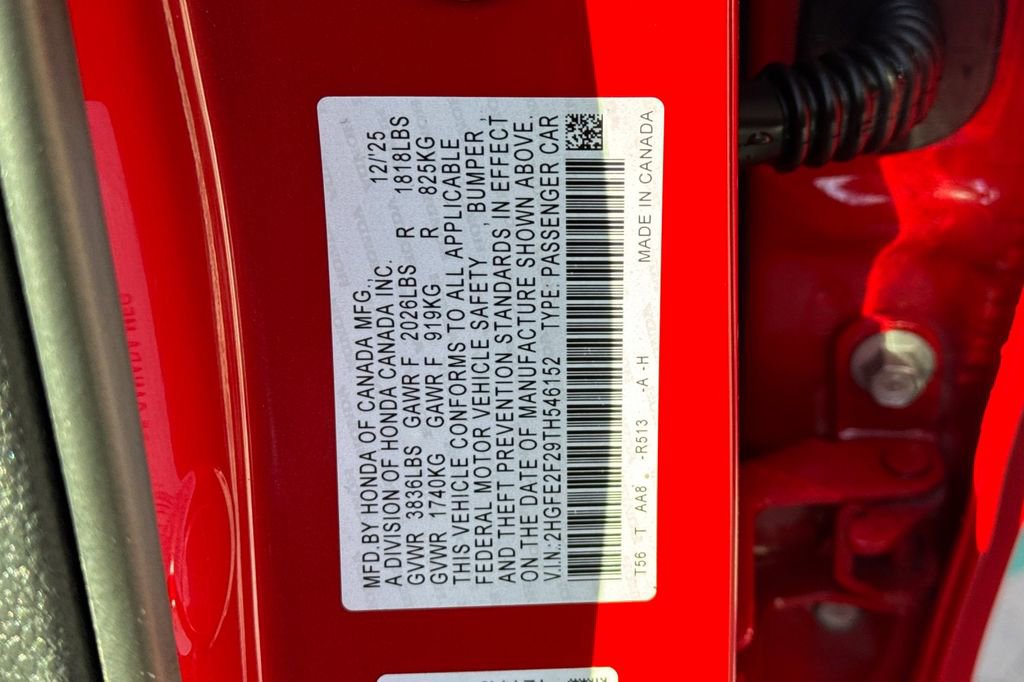 Certified 2026 Honda Civic LX image 35