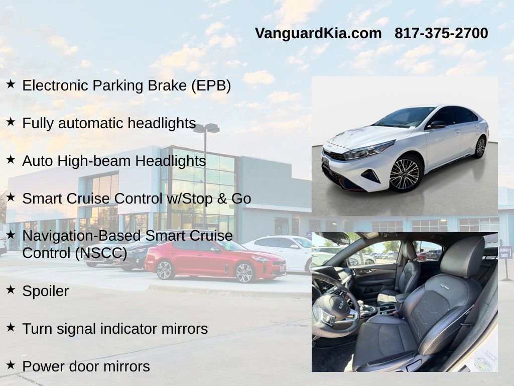 Certified 2023 Kia Forte GT-Line w/ GT-Line Technology Package image 12