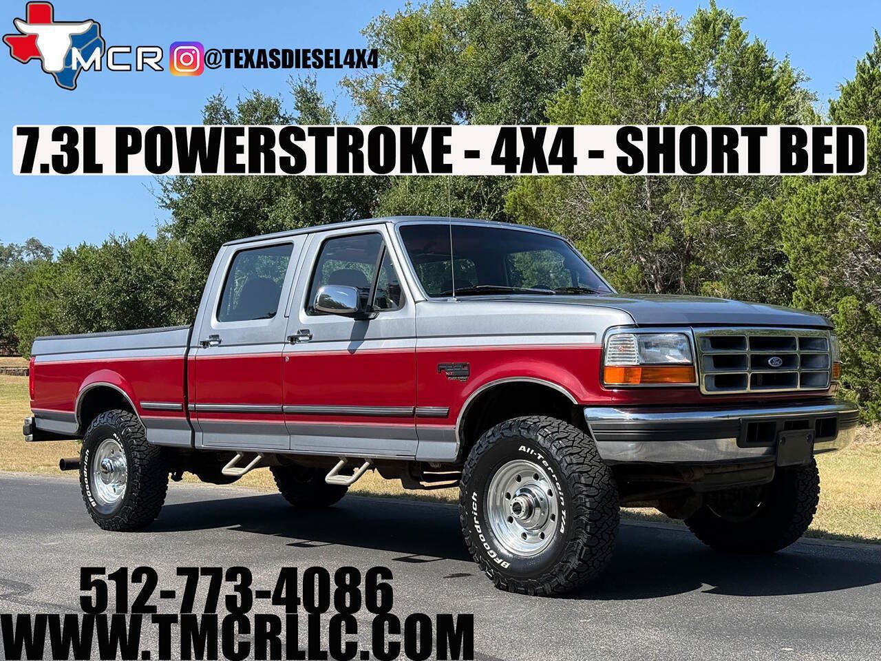 Used 1996 Ford F250 4x4 Crew Cab