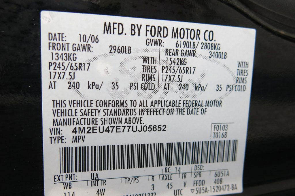 Used 2007 Mercury Mountaineer AWD image 36