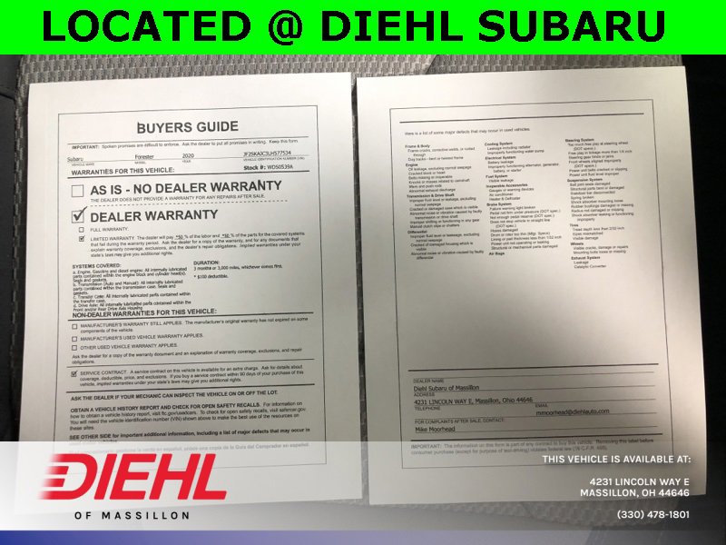 Used 2020 Subaru Forester Premium image 34