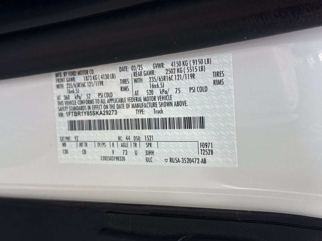 Used 2025 Ford Transit 250 Low Roof w/ Exterior Upgrade Package RWD image 33