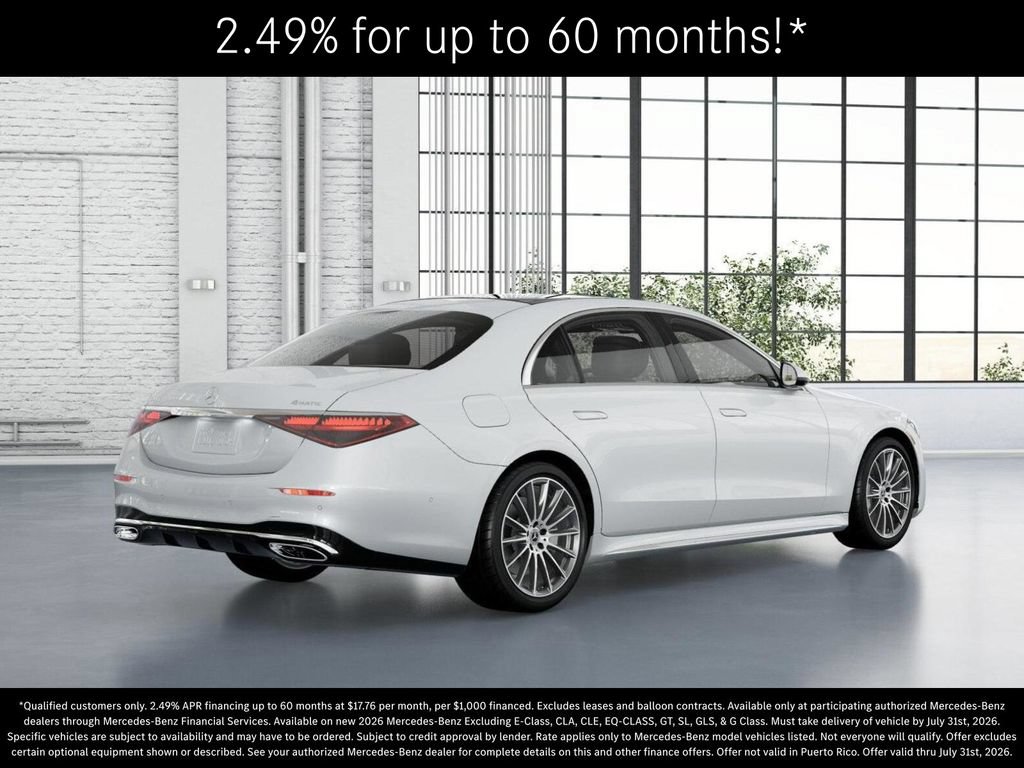 New 2026 Mercedes-Benz S 580 4MATIC Sedan image 21