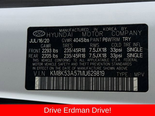 Used 2021 Hyundai Kona Ultimate FWD image 32