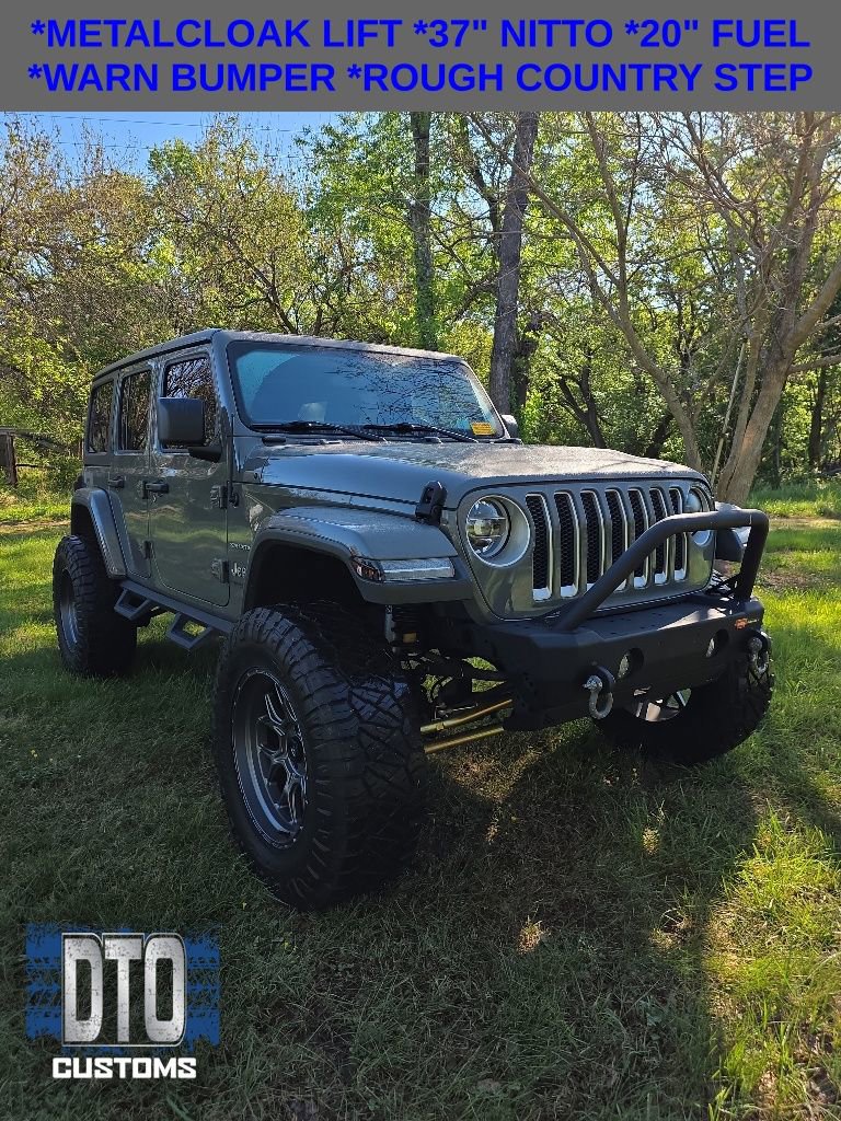 Used 2020 Jeep Wrangler Unlimited Sahara AWD/4WD image 1