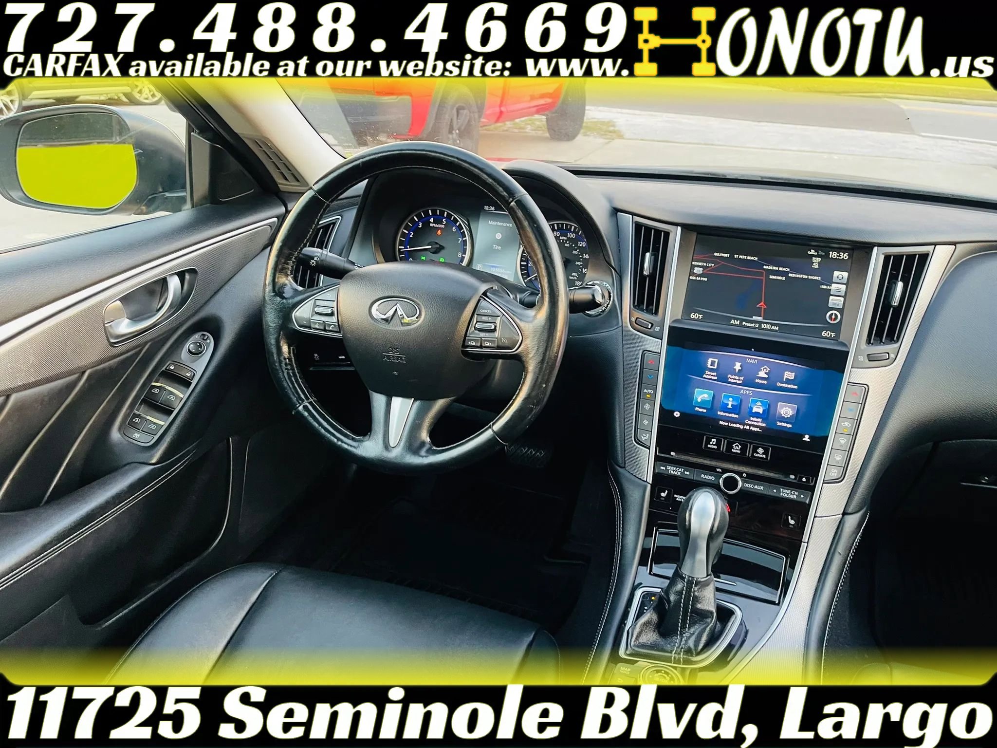 Used 2014 INFINITI Q50 Premium w/ Navigation Package AWD/4WD image 27