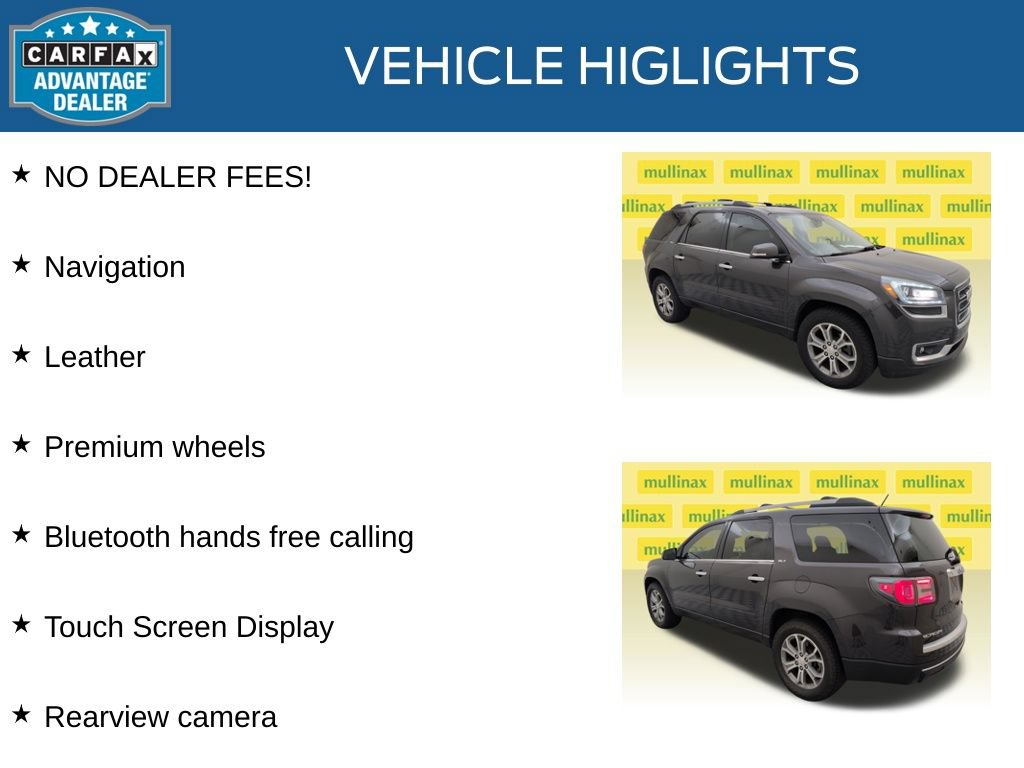Used 2015 GMC Acadia SLT FWD image 11